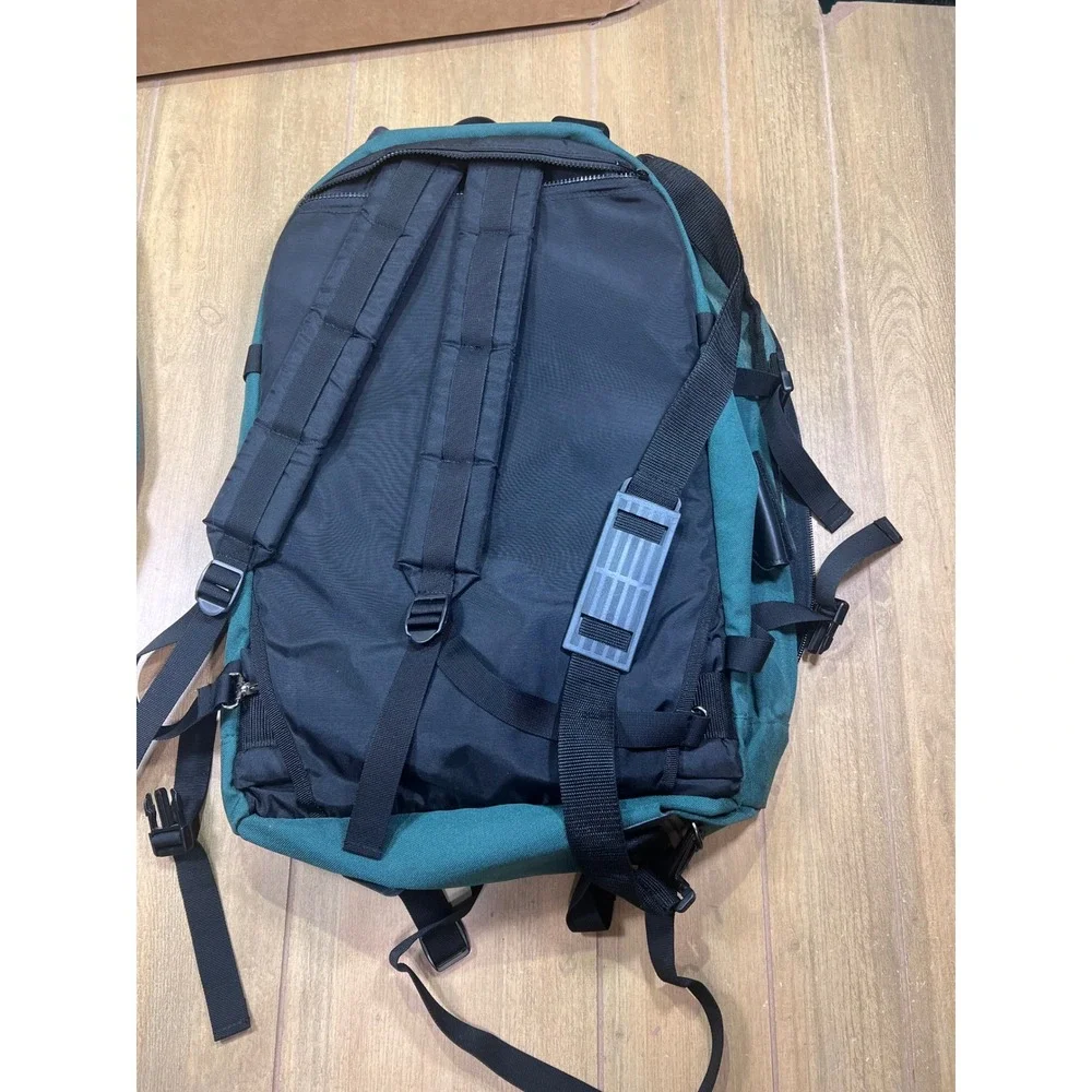 Eddie Bauer Vintage 2-in-1 Detachable Daypack Backpack Forest Green Canvas